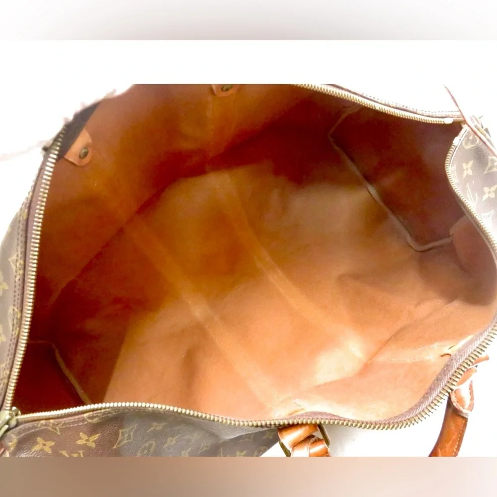 Louis Vuitton Monogram Duffle Boston Bag Keepall 55